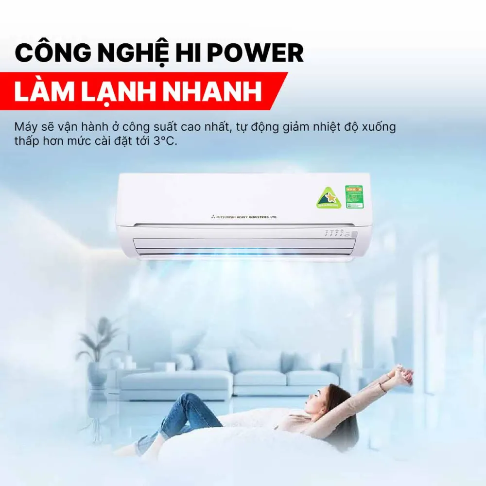 Điều hòa Mitsubishi Heavy 24000BTU 1 chiều SRK/SRC24CS-S5