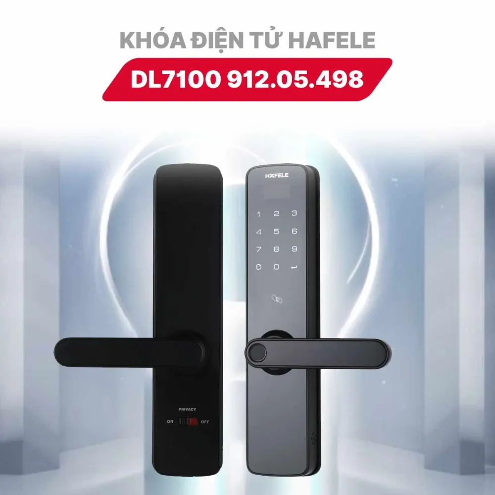 Khóa điện tử Hafele DL7100 912.05.498