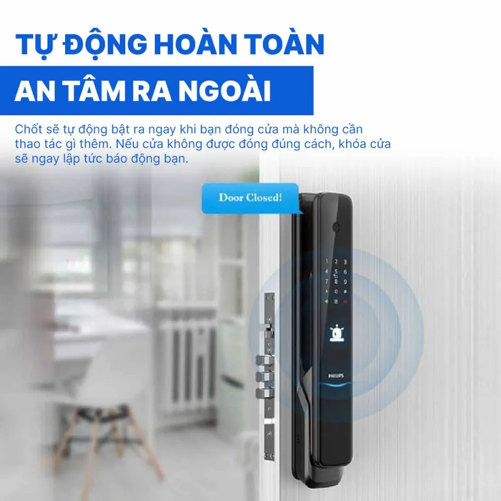 Khóa cửa vân tay kết nối Gateway Philips 9300