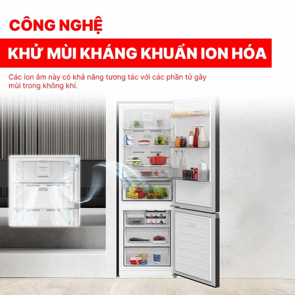 Tủ lạnh Hitachi Inverter 356 lít R-B375EGV1