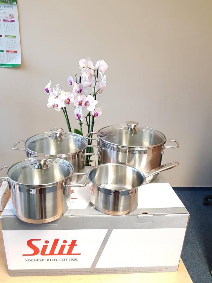 Bộ Nồi Silit Alicante 3 Nồi 1 Quánh
