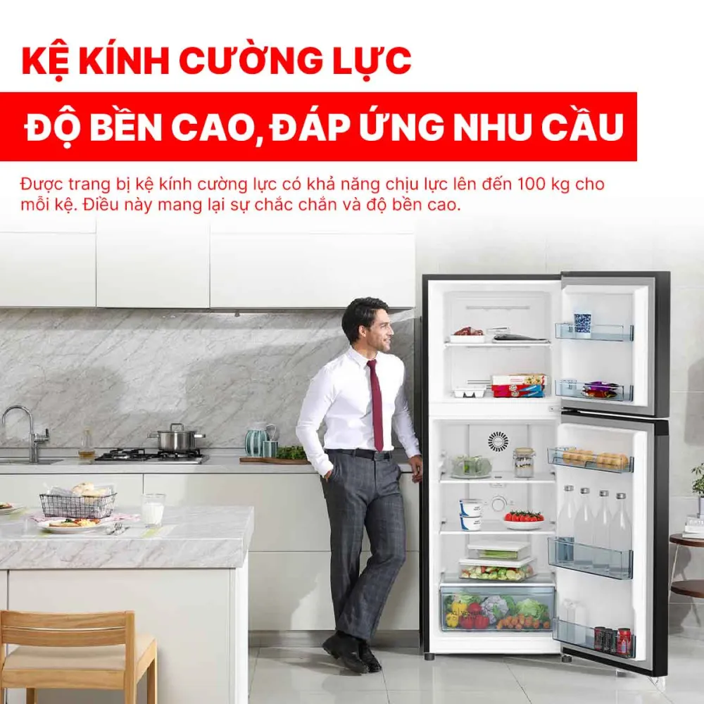 Tủ lạnh Hitachi Inverter 210 lít HRTN5230MUVN