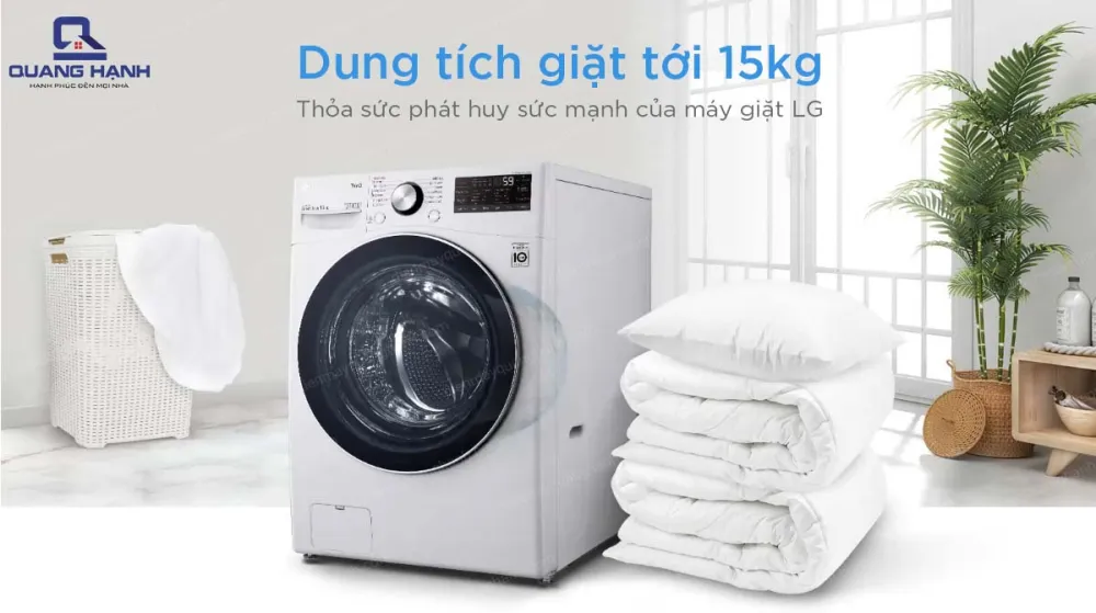Máy giặt LG Inverter 15 Kg F2515STGW