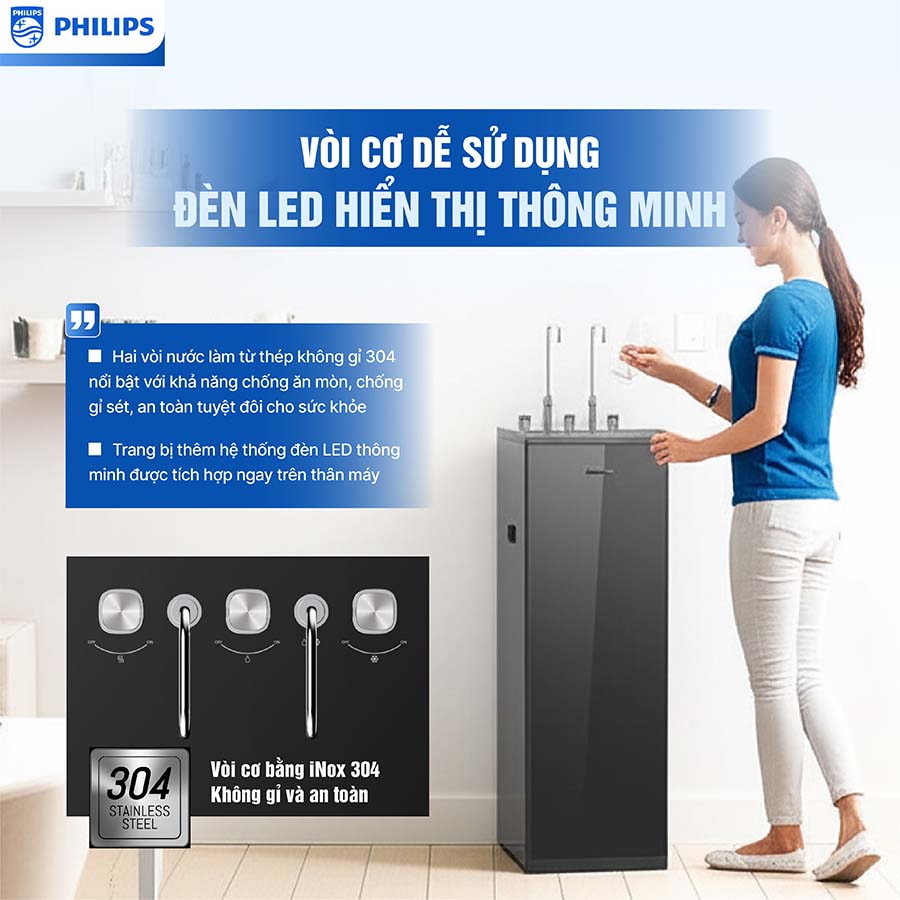 Máy lọc nước RO Philips ADD8912