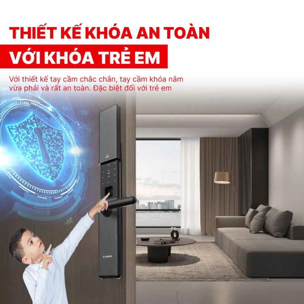 Khóa điện tử Bosch ID80