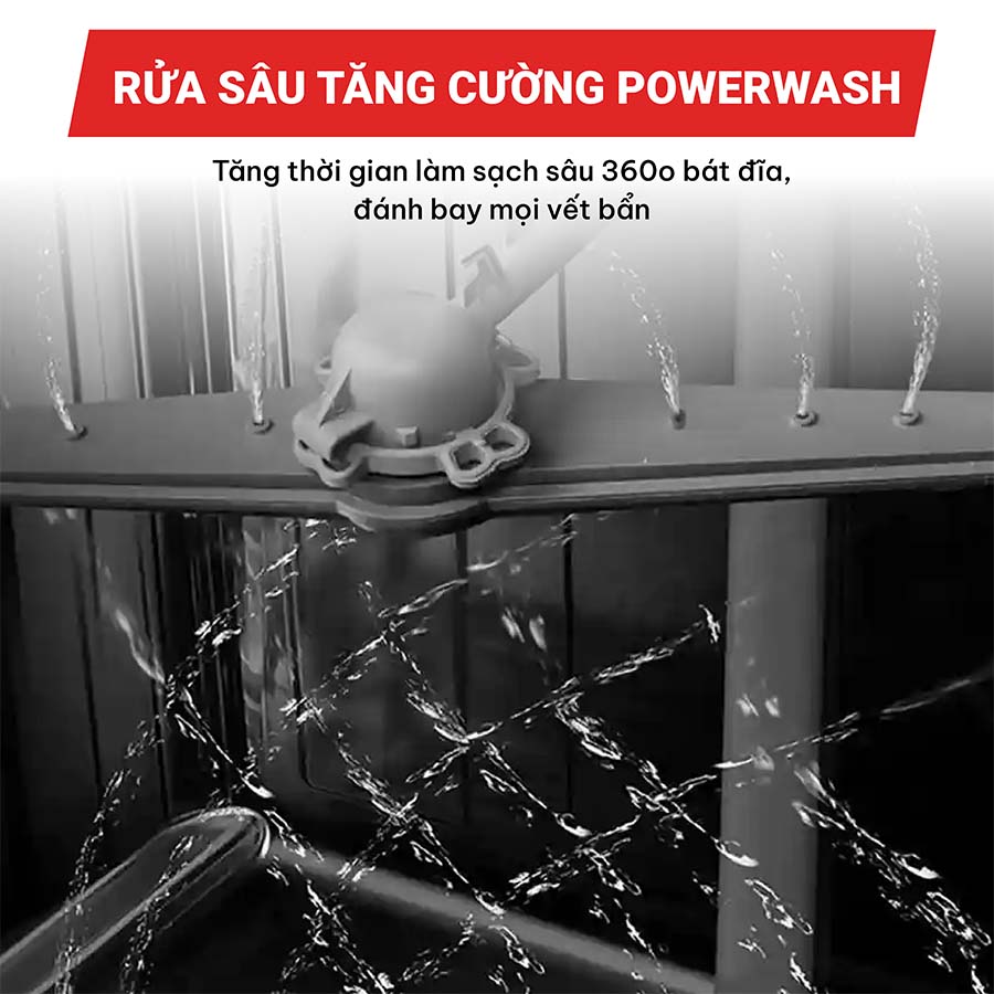 Máy rửa bát 15 bộ Texgio TGF3815S