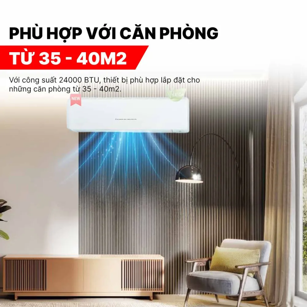 Điều hòa Mitsubishi Heavy 1 chiều 24000BTU SRK/SRC25CSS-S5