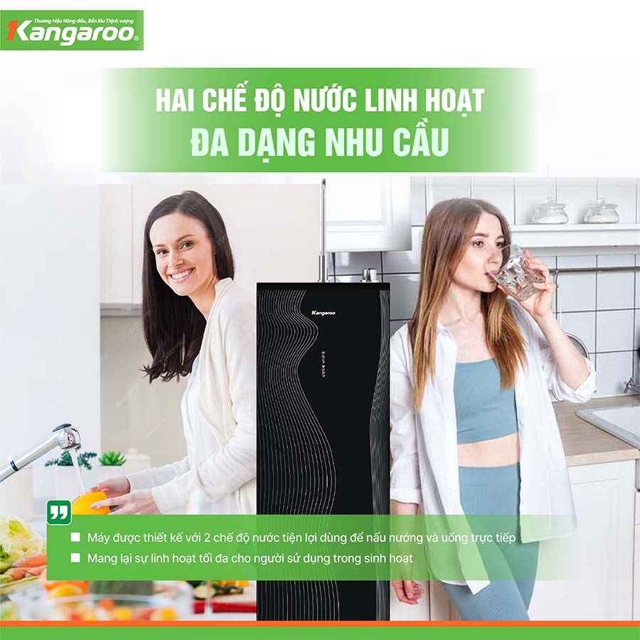 Máy lọc nước Kangaroo Hydrogen KG100HC3