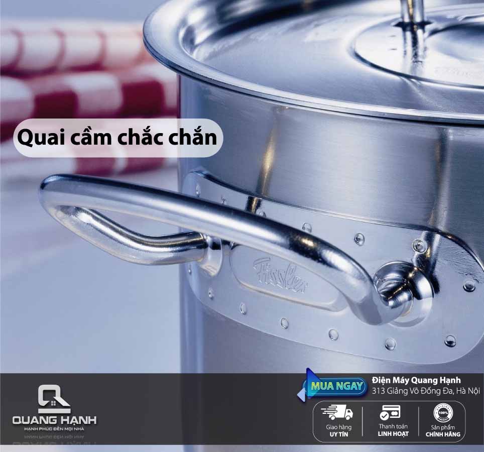 Bộ nồi inox cao cấp Fissler Original Pro 5 món (nắp inox)