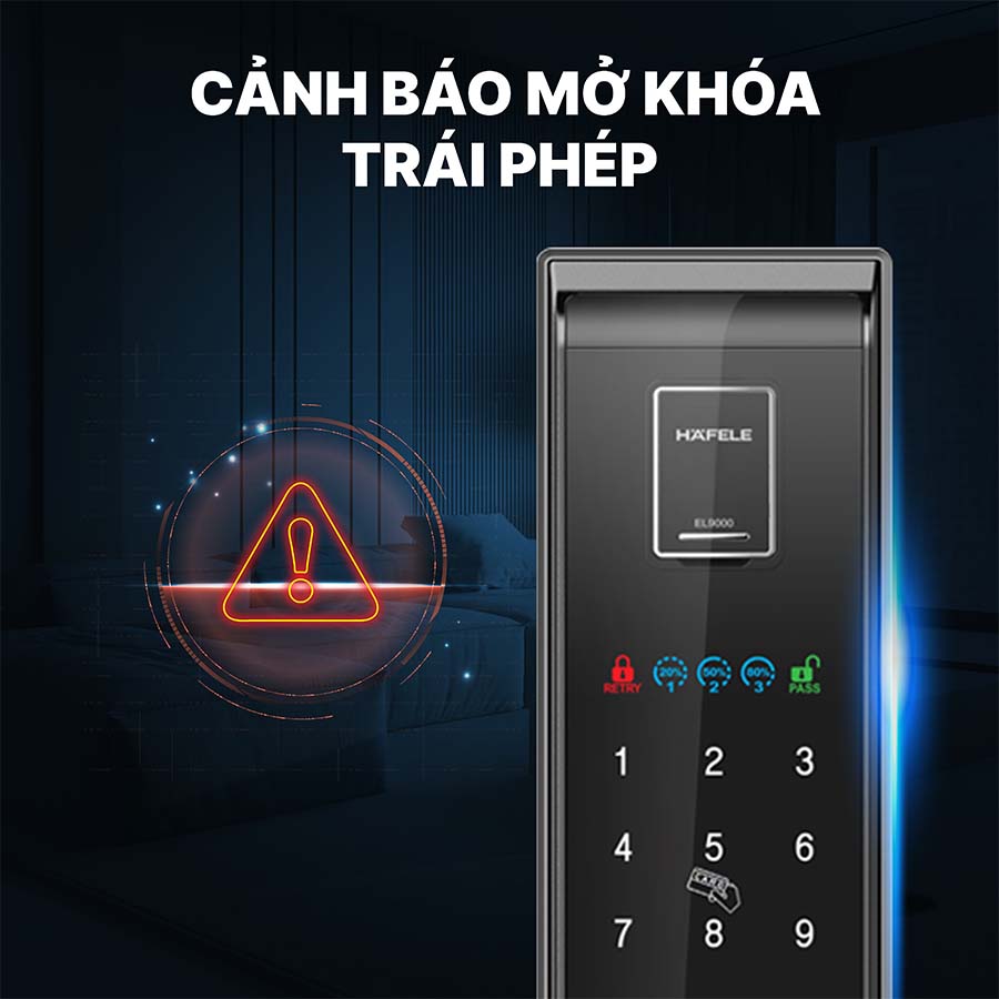 Khóa điện tử Hafele EL9000-TCS 912.05.378