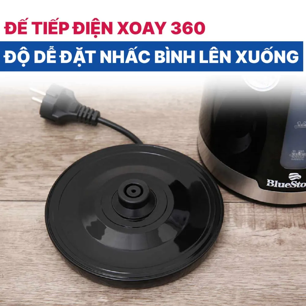 Bình đun siêu tốc BlueStone KTB-3417 1.7 lít 2200W