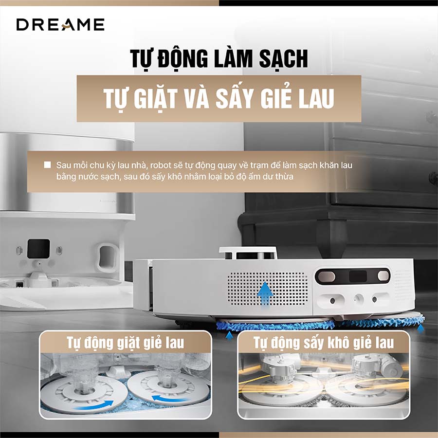Robot hút bụi lau nhà Dreame L10s Ultra