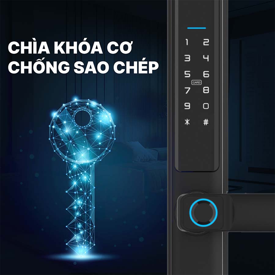 Khoá điện tử Hyundai cửa nhôm HY-SLS003