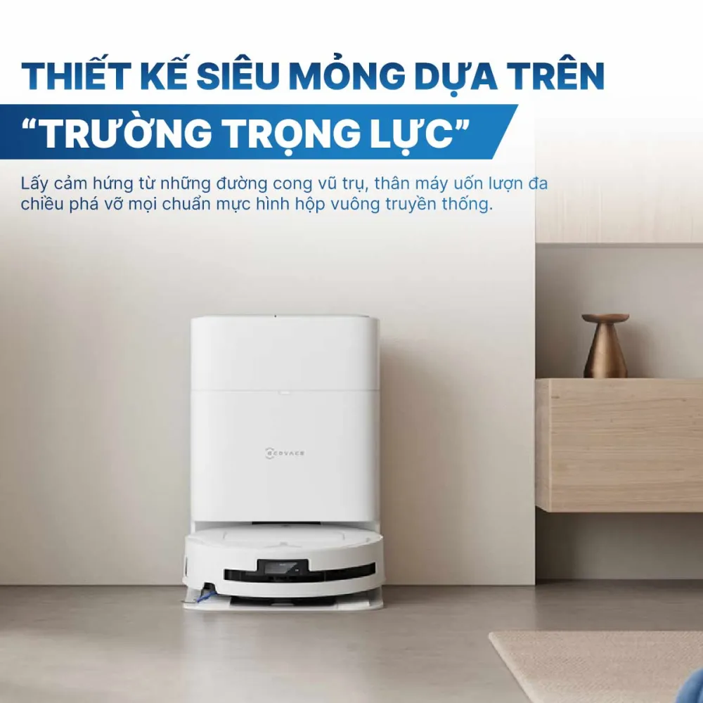 Robot hút bụi lau nhà Ecovacs Deebot T80 Omni