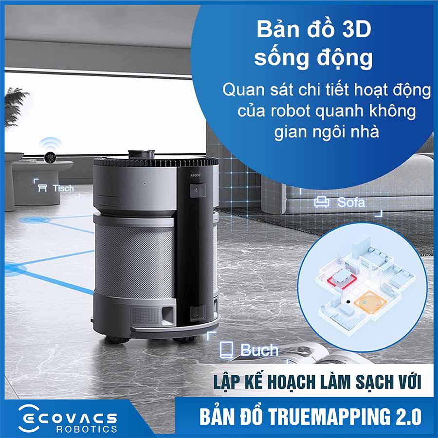 Robot lọc không khí Ecovacs Airbot Z1