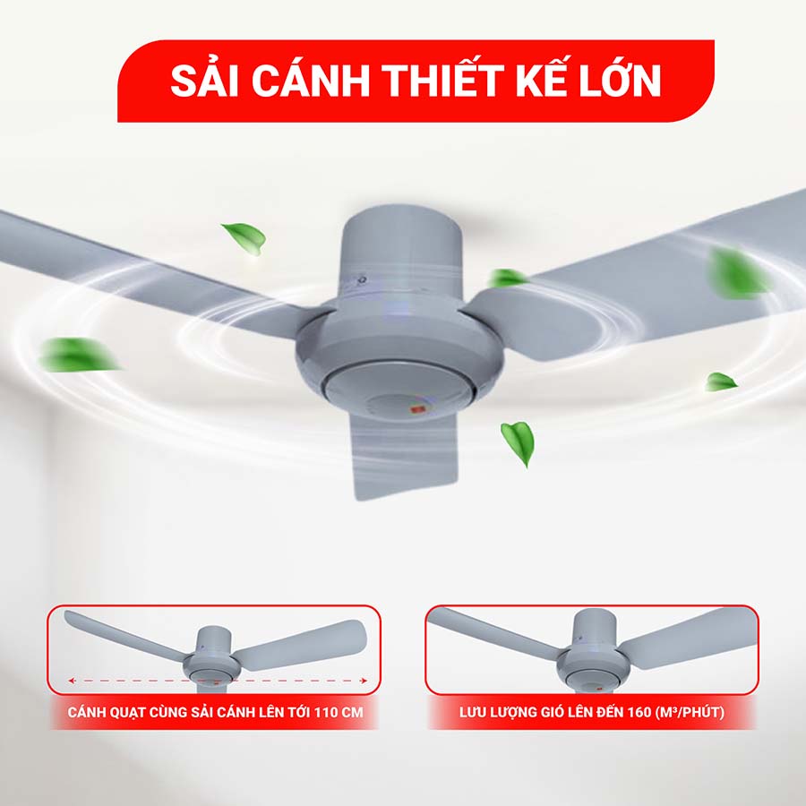 Quạt trần KDK M56PR