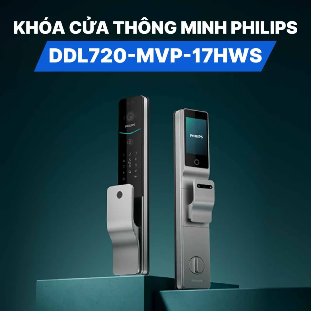 Khóa cửa thông minh Philips DDL720-MVP-17HWS