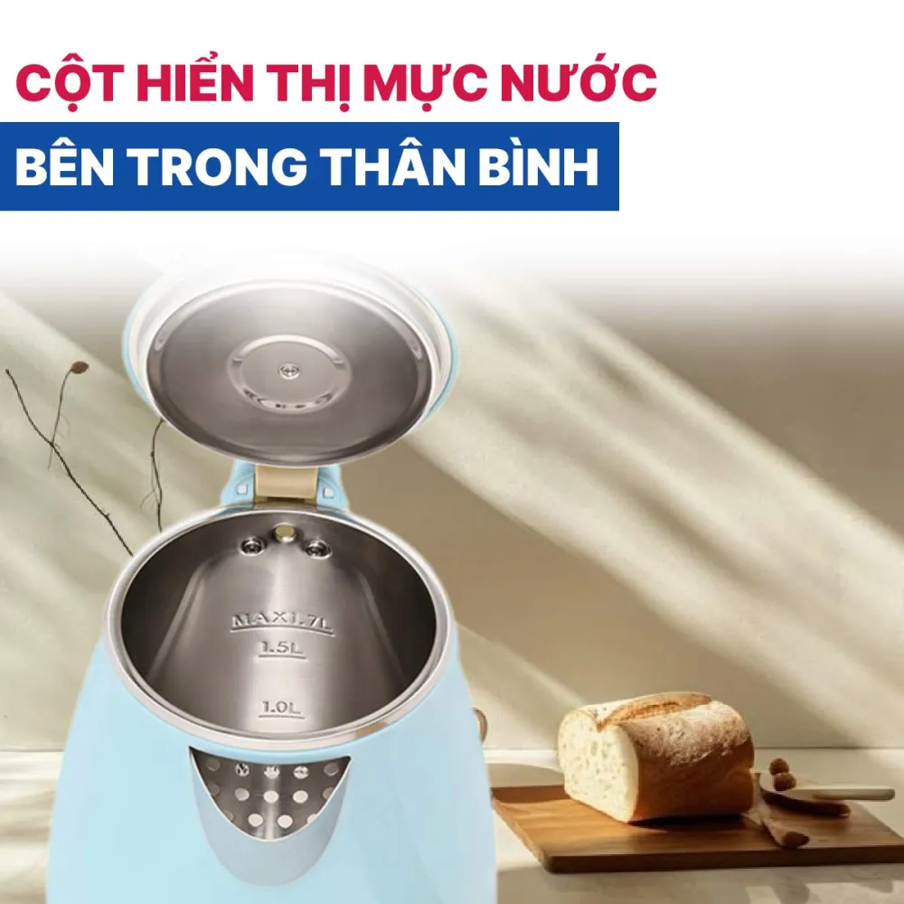 Ấm đun siêu tốc Bluestone KTB-3458