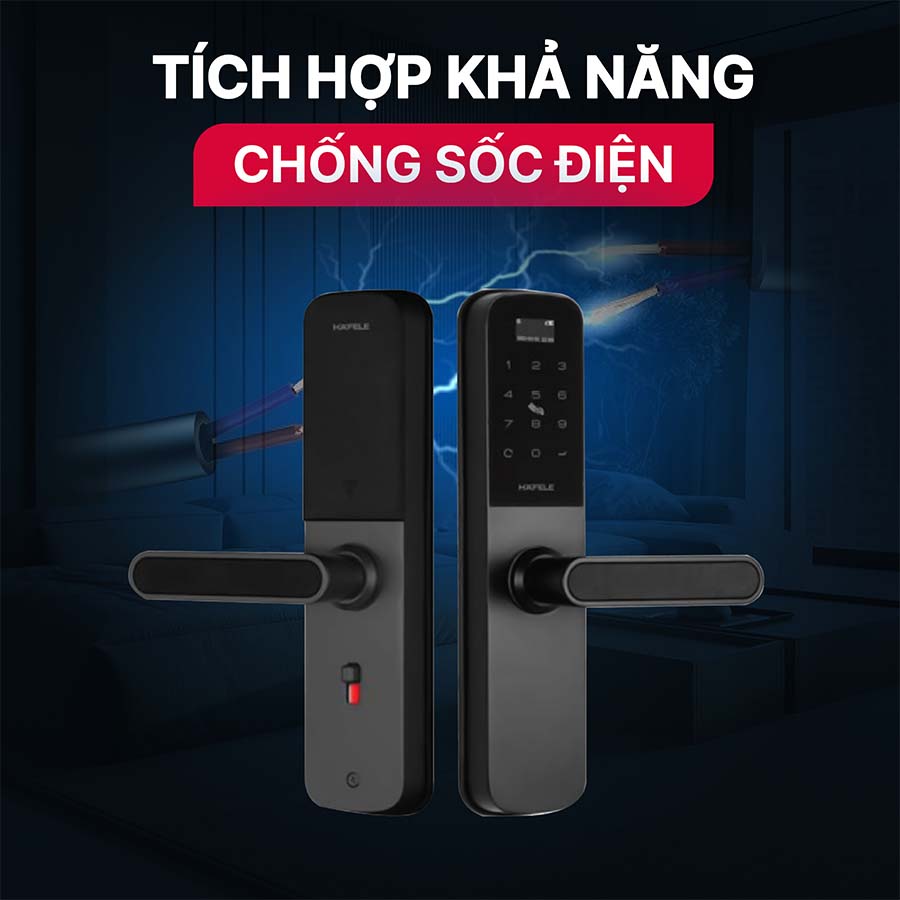 Khóa điện tử Hafele DL6000 912.20.581
