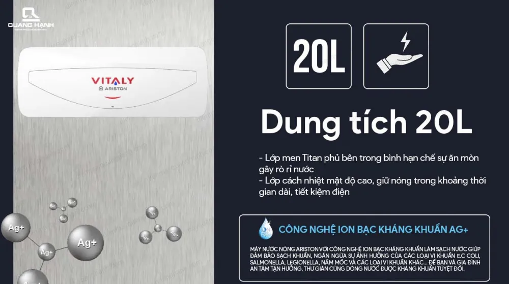 Bình chứa tráng men Titan chống ăn mòn hiệu quả