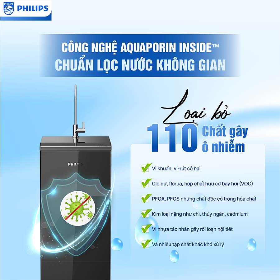 Máy lọc nước RO Philips ADD8911