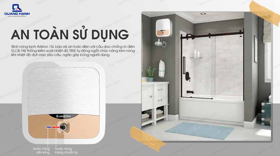Hệ thống an toàn TSS bảo vệ người dùng khỏi nguy cơ bỏng da