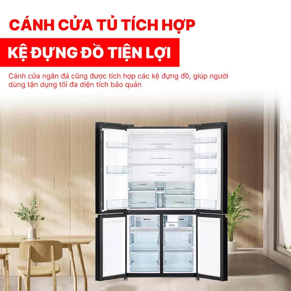 Tủ lạnh Hitachi Inverter 569 lít R-WB640PGV1 GMG
