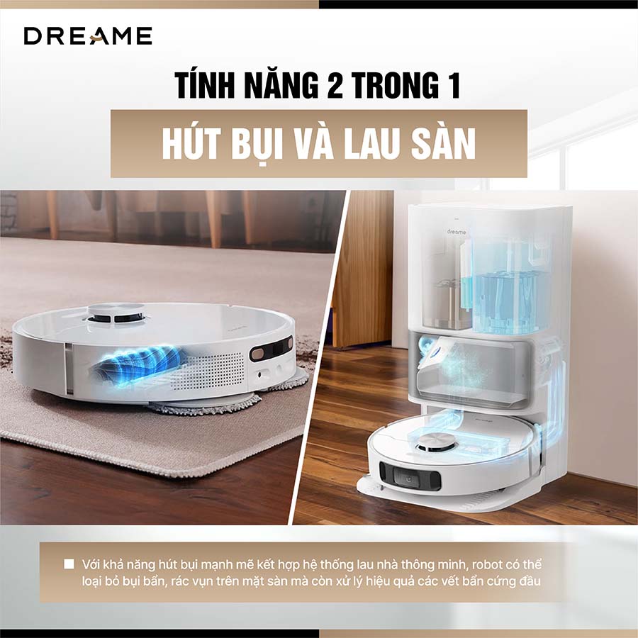 Robot hút bụi lau nhà Dreame L10s Ultra