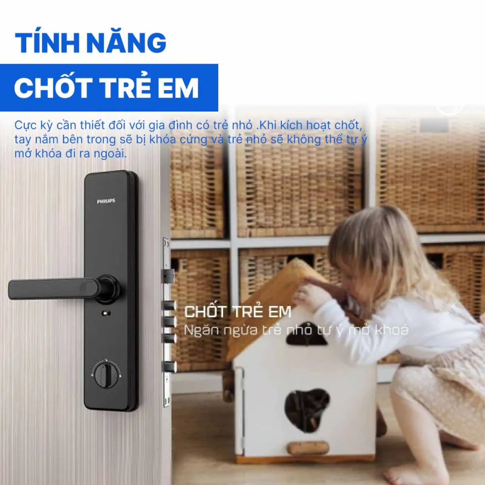 Khóa thông minh Philips DDL603E
