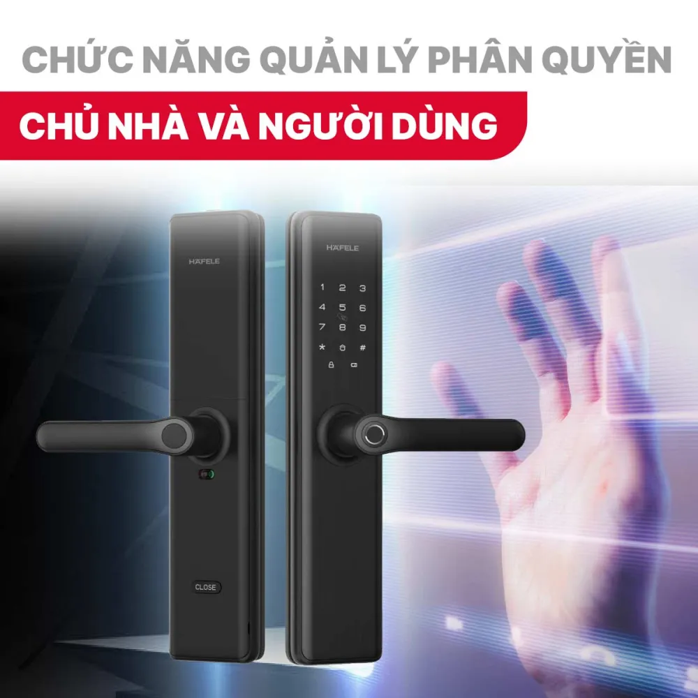 Khóa điện tử Hafele DL7600 912.20.237