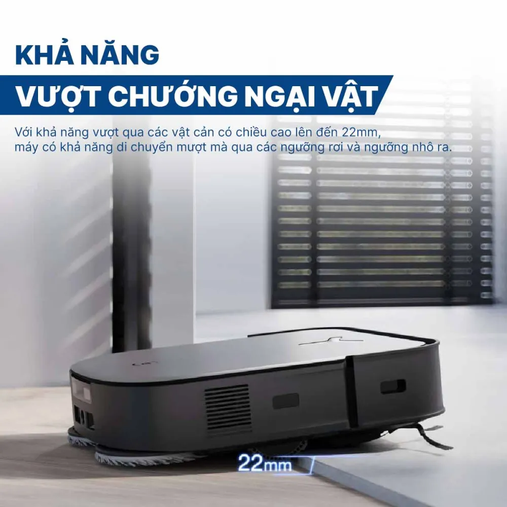 Robot hút bụi lau nhà Ecovacs Deebot X2 Omni