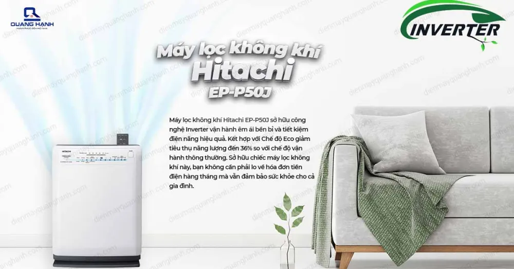 Máy lọc không khí Hitachi EP-P50J