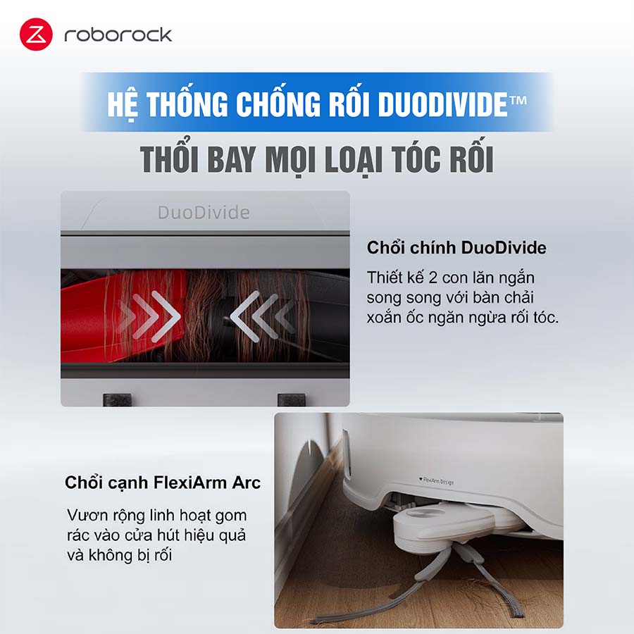 Robot hút bụi Roborock Q Revo CurV