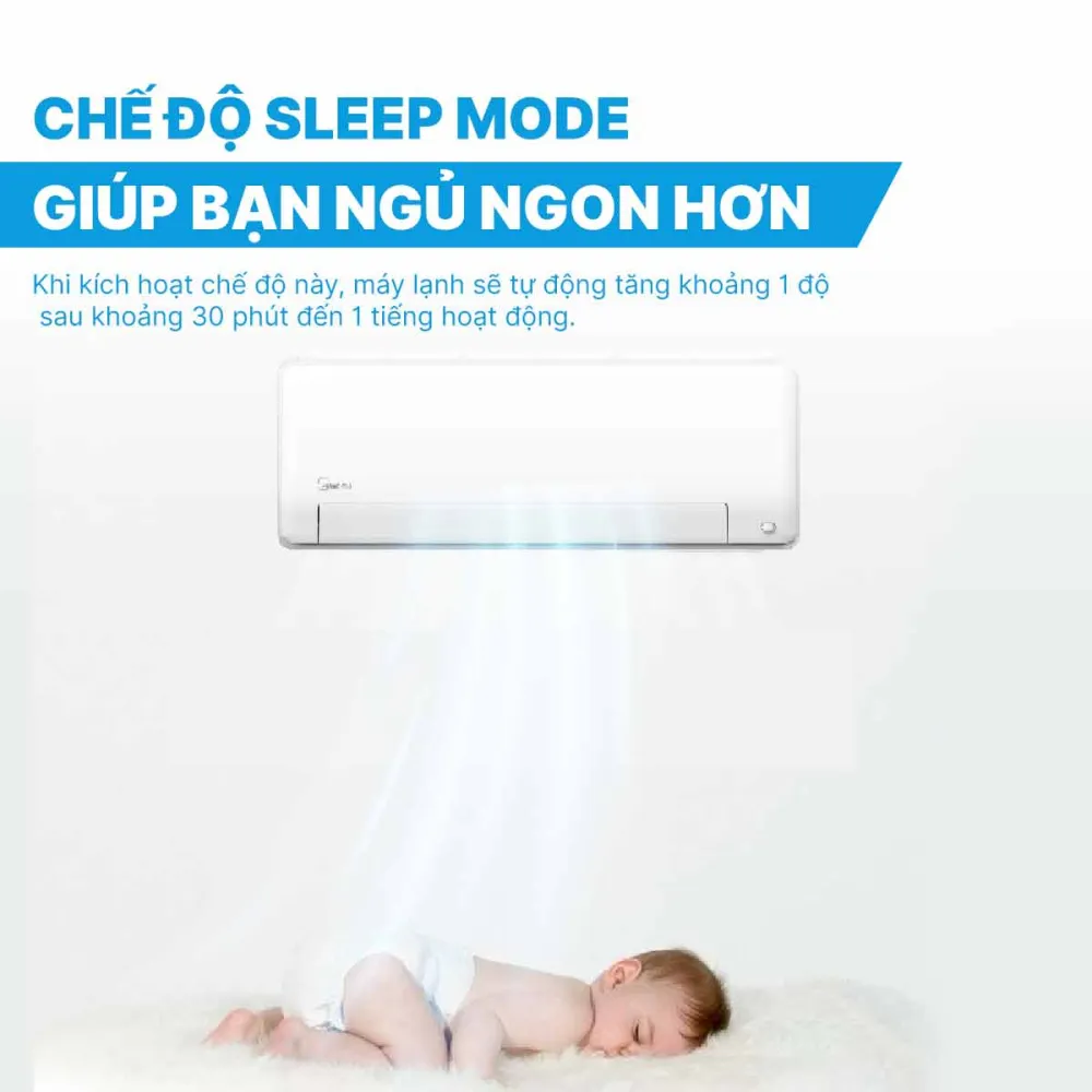 Điều hòa Midea 1.5 HP MSAE-13CRN8