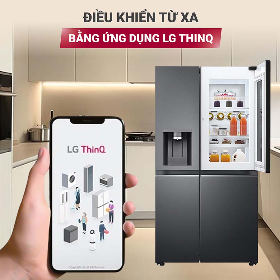 Tủ lạnh LG Inverter 635 lít GR-X257MC