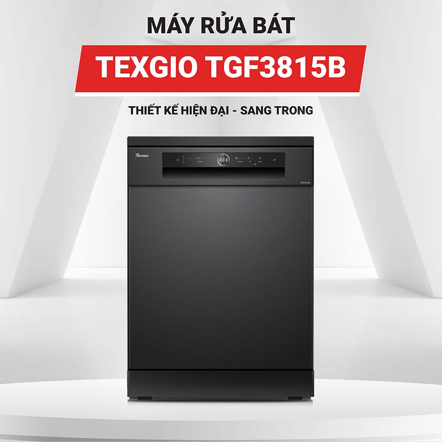 Máy rửa bát 15 bộ Texgio TGF3815B