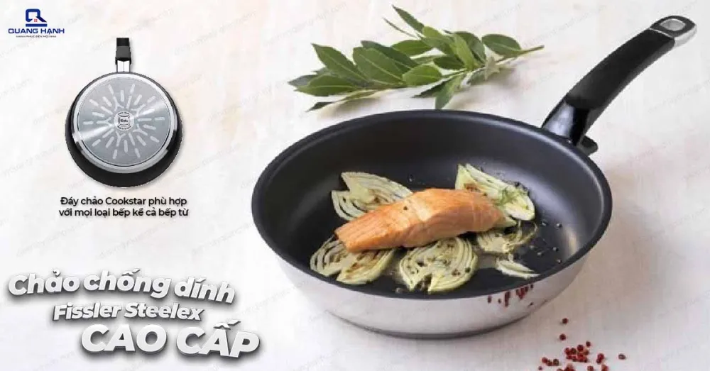 Chảo chống dính Fissler Steelex