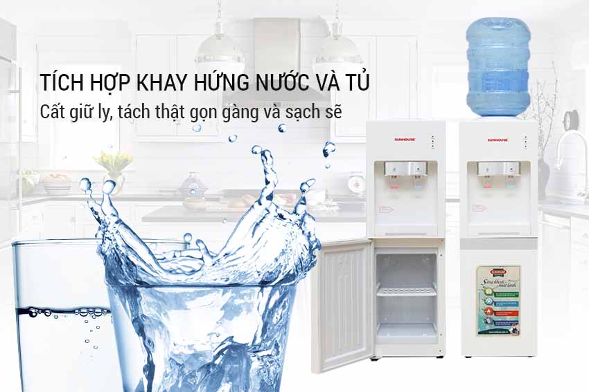 Cây nước nóng lạnh Sunhouse SHD9602