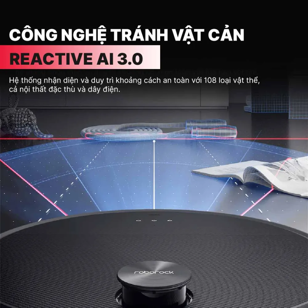 Robot hút bụi lau nhà Roborock Saros 10