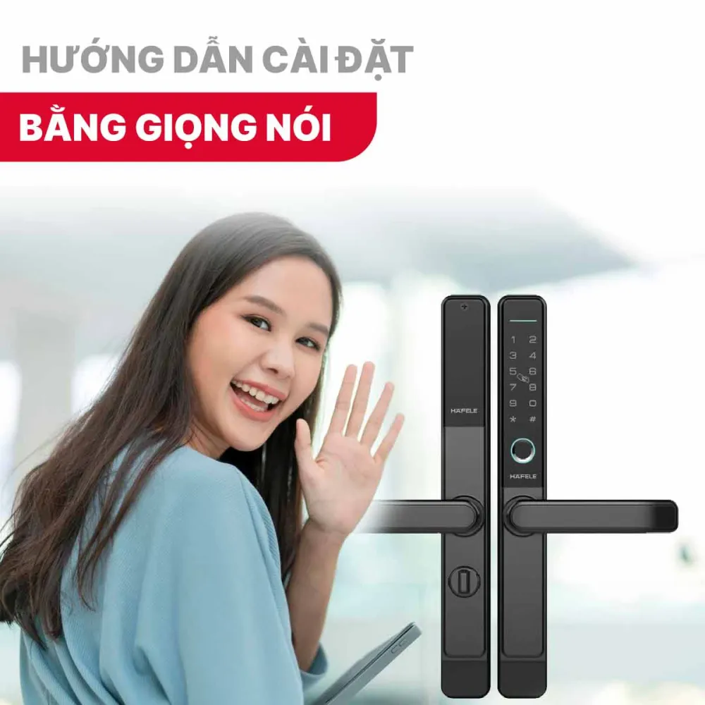 Khóa điện tử Hafele DL6600 912.20.145 Cửa nhôm