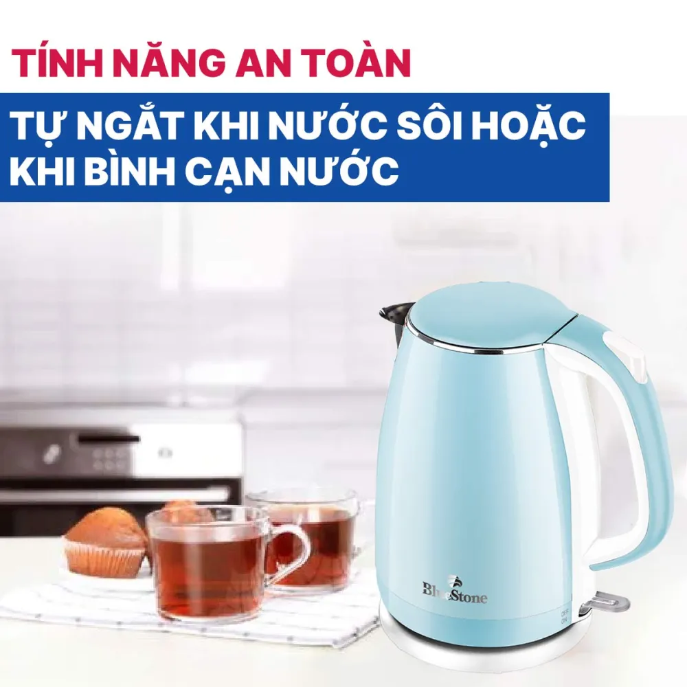 Ấm đun siêu tốc Bluestone KTB-3458