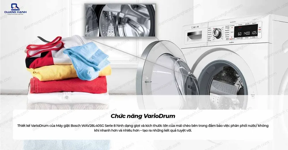 Máy giặt bosch WAV28L40SG