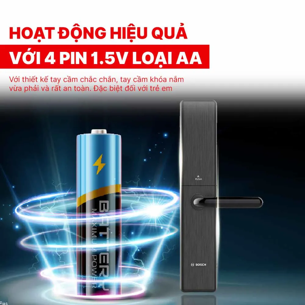 Khóa điện tử Bosch ID80