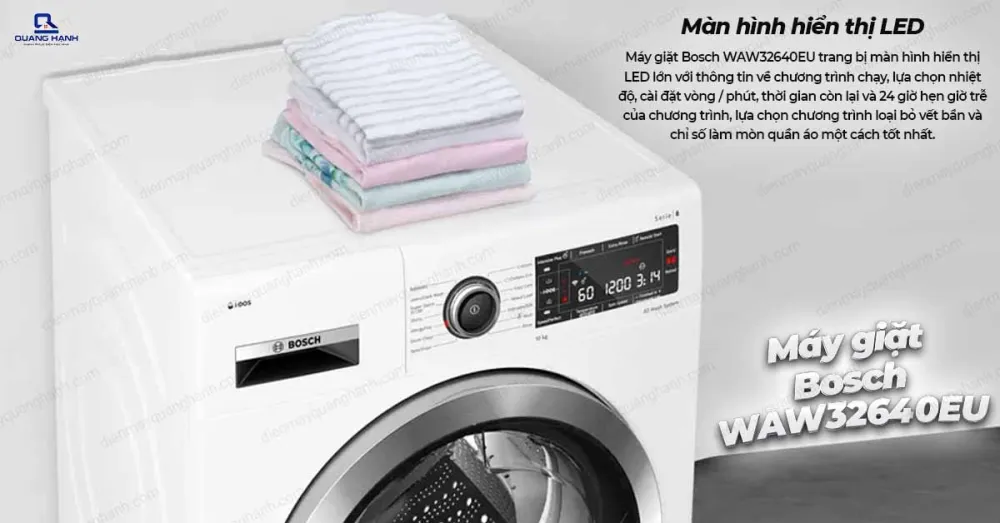 Máy giặt Bosch WAW32640EU