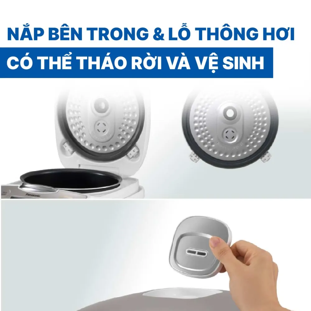 Nồi cơm điện tử Panasonic 1.8 lít SR-CP188NRAM