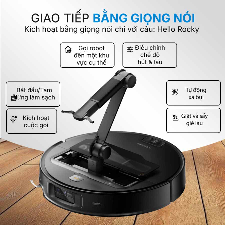 Robot hút bụi lau nhà Roborock Saros Z70