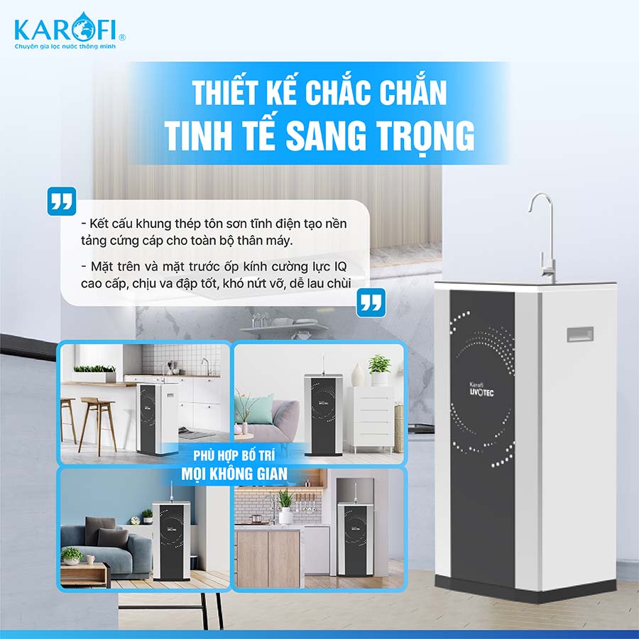 Máy lọc nước Karofi Livotec 512