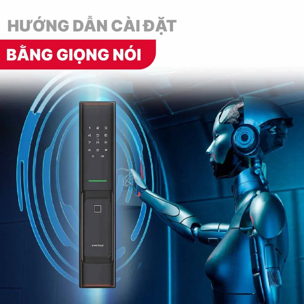 Khóa điện tử Hafele PP8100 912.20.261 Màu vàng đồng