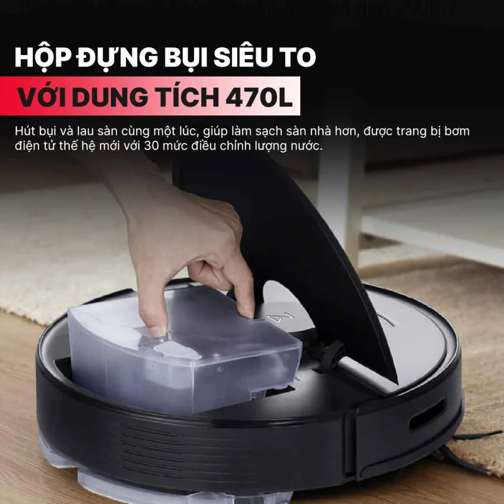 Robot Hút Bụi Lau Nhà Roborock Q7 Max Plus