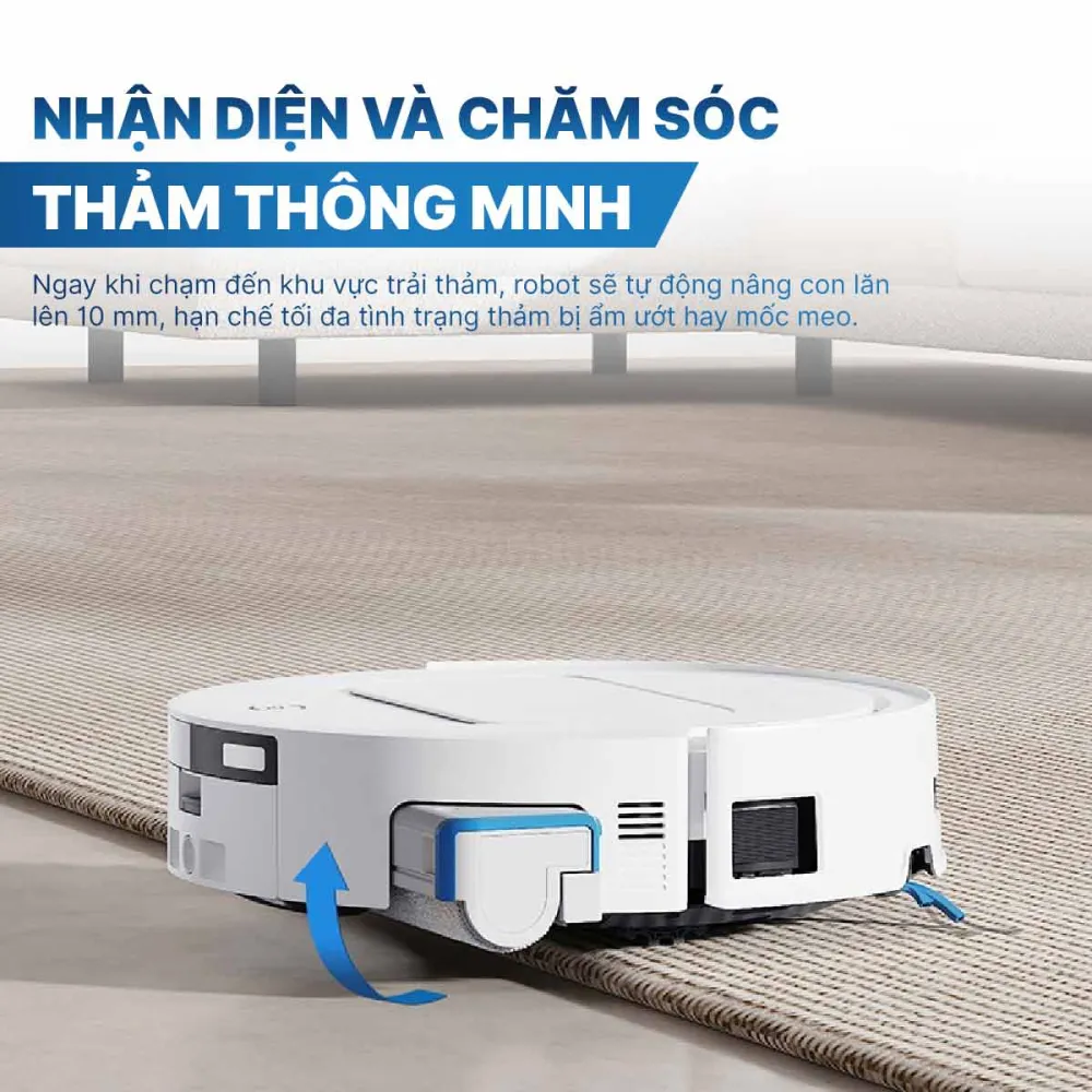 Robot hút bụi lau nhà Ecovacs Deebot T80 Omni